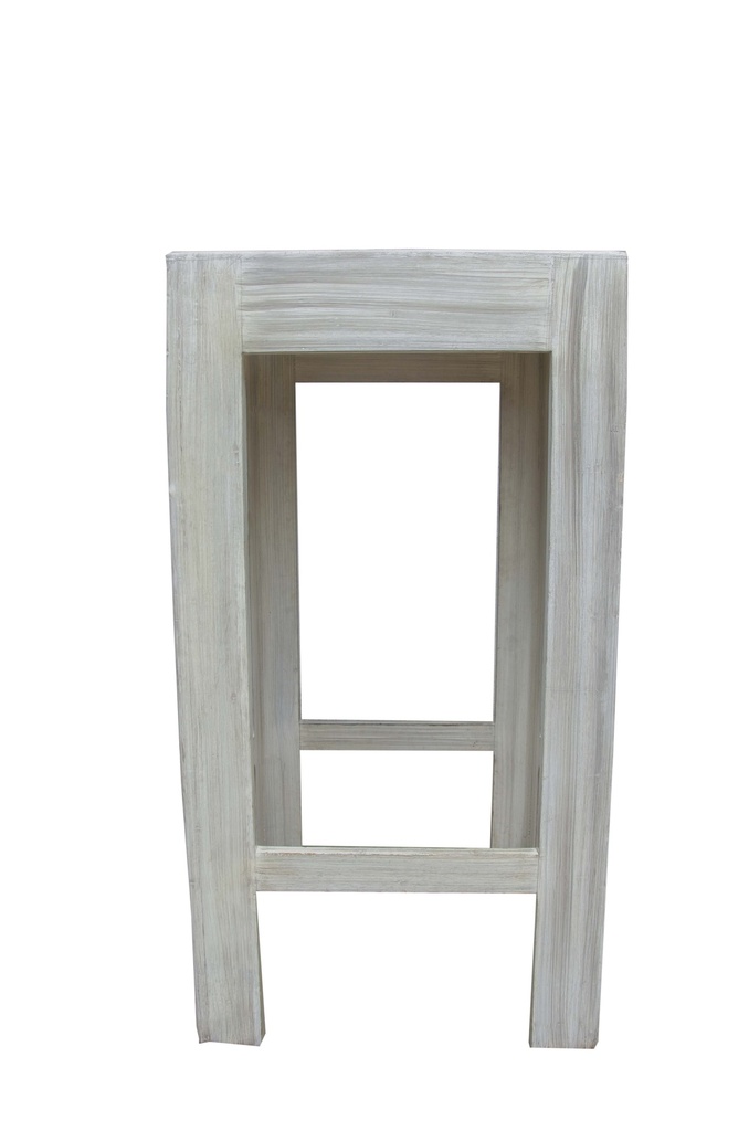 Juego Periquero Madera (Mesa y 4 Bancos)