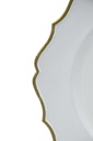 Plato Base Blanco