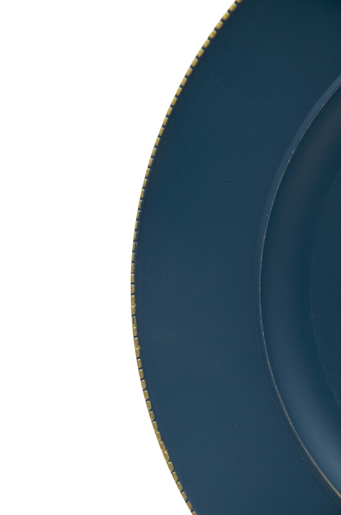 Plato Base Azul