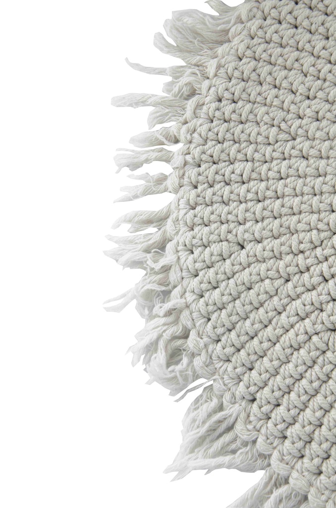 Plato Base Macramé
