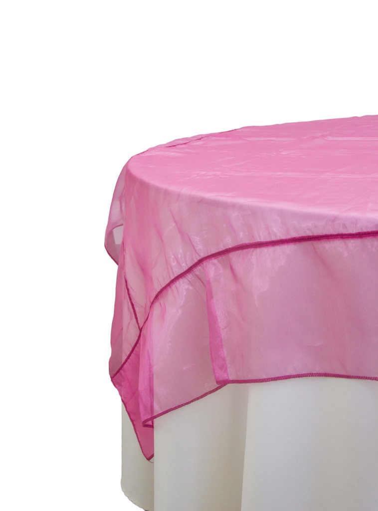 Cubre Mantel Organza
