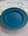 Plato Base Azul