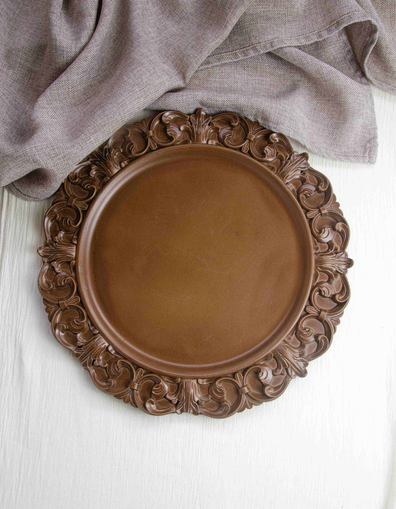 Plato Base Cobre