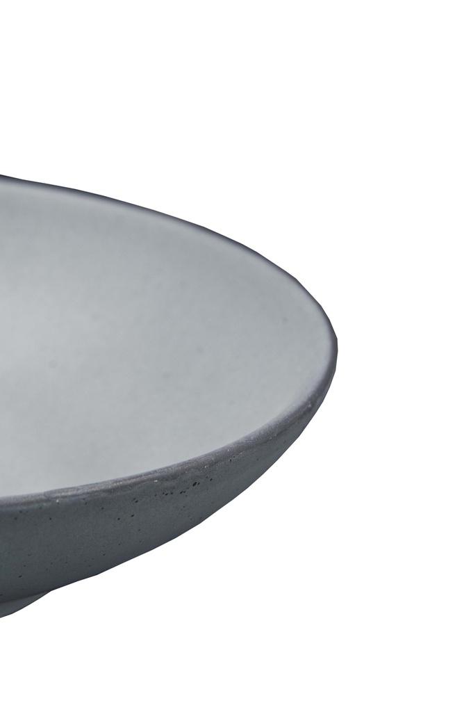 Plato Hondo Gris