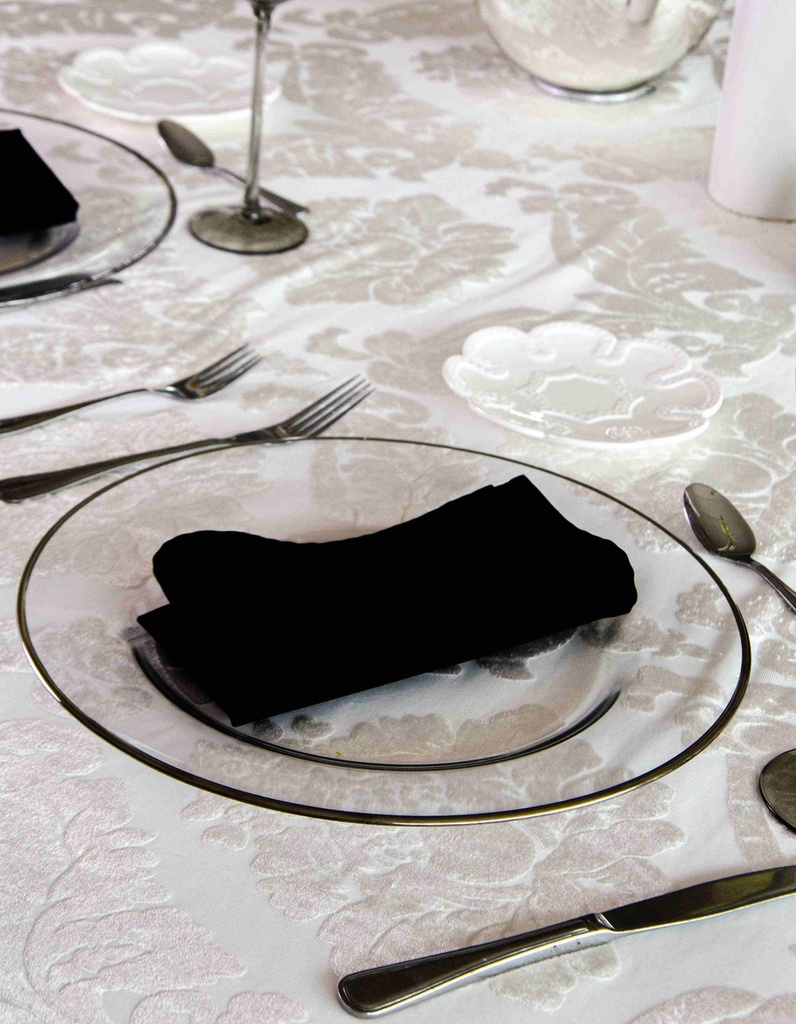 Plato Base Filo Plata