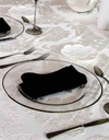 Plato Base Filo Plata