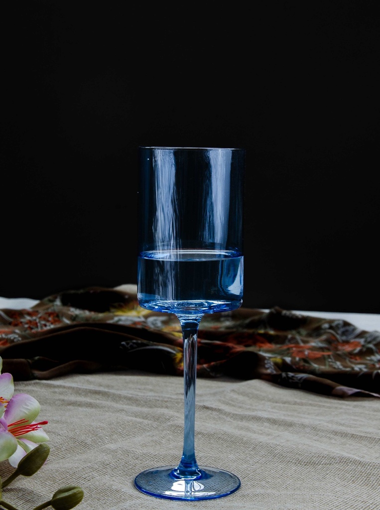 Copa Cilindro Azul