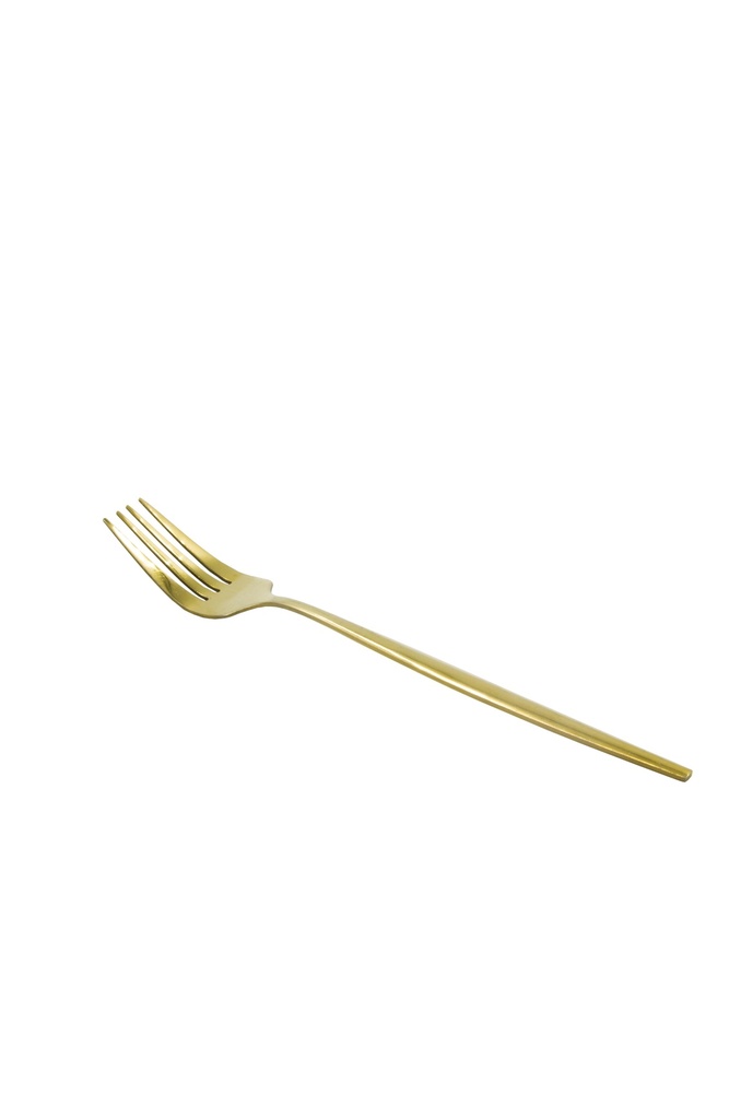 Tenedor Ensalada Dorado
