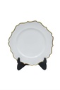 Plato Base Blanco