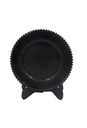 Plato Base Perlas Negras
