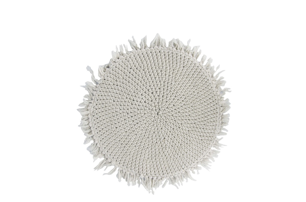 Plato Base Macramé
