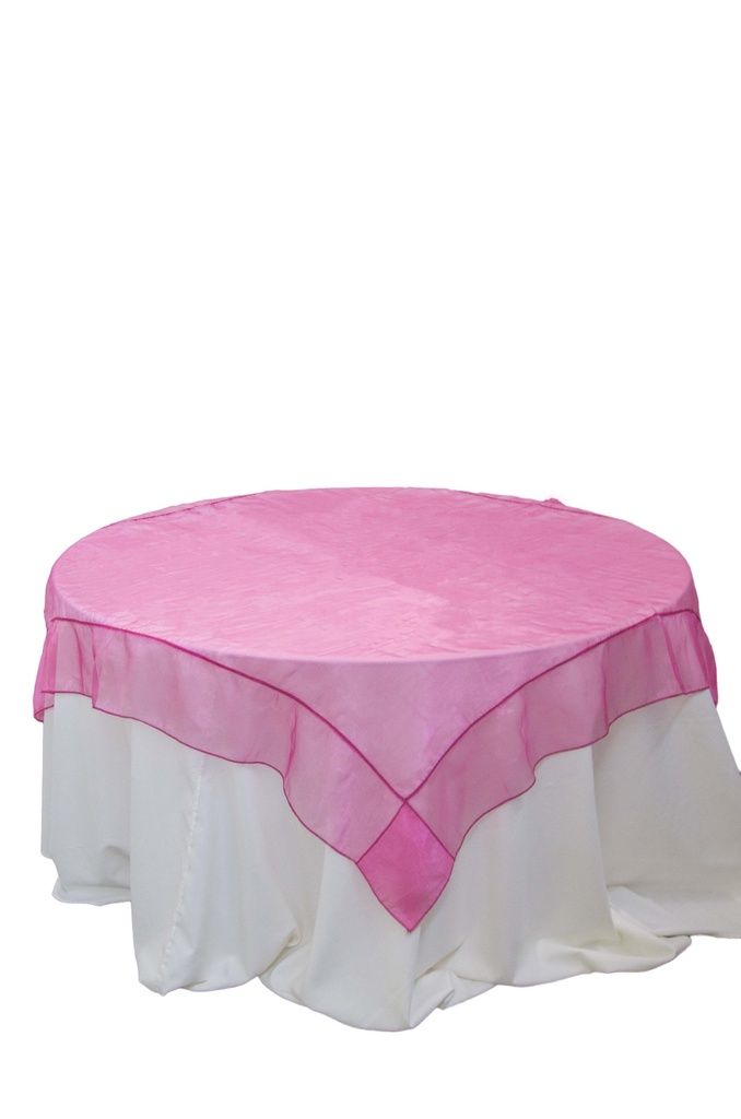 Cubre Mantel Organza