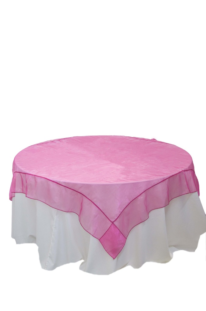 Cubre Mantel Organza
