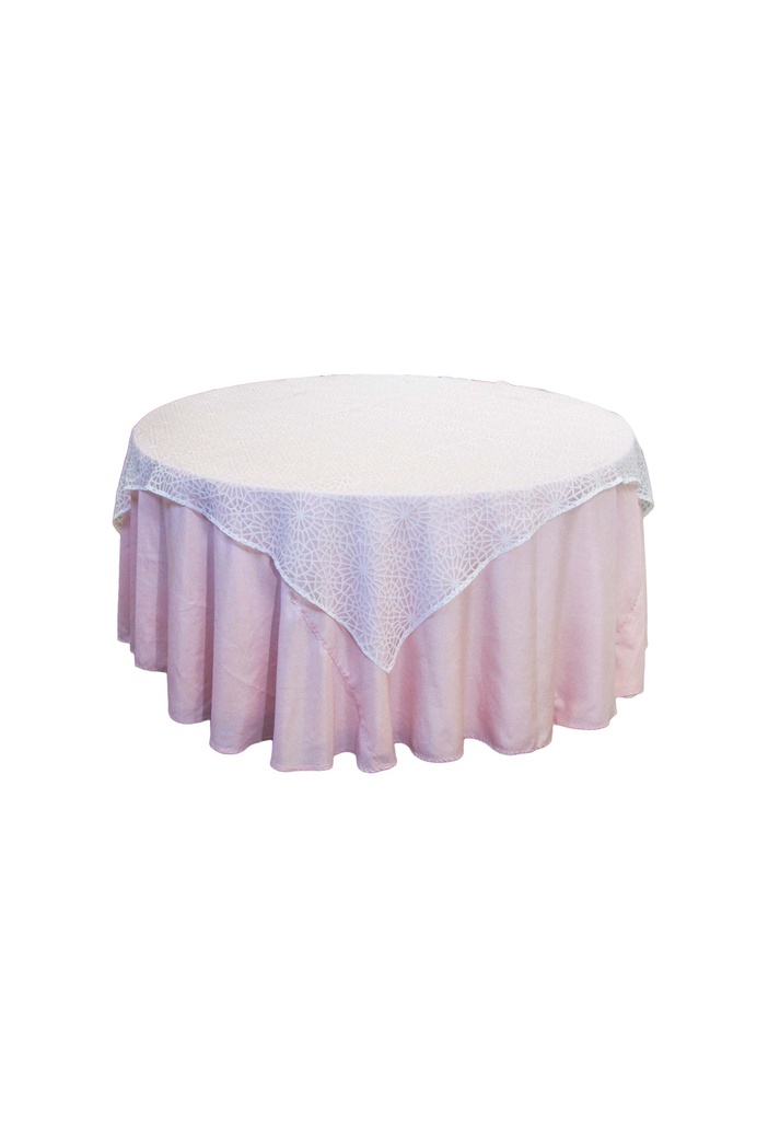 Cubre Mantel Organza