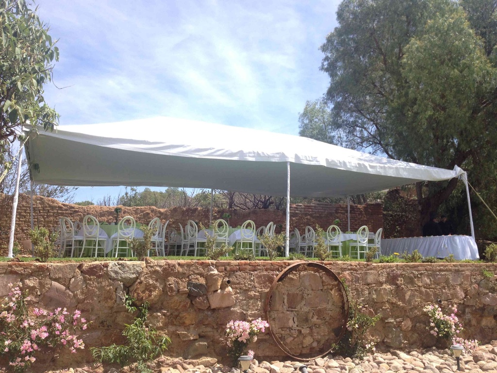 Carpa Tradicional 6x12 Altura 2.80 mts con Cielo