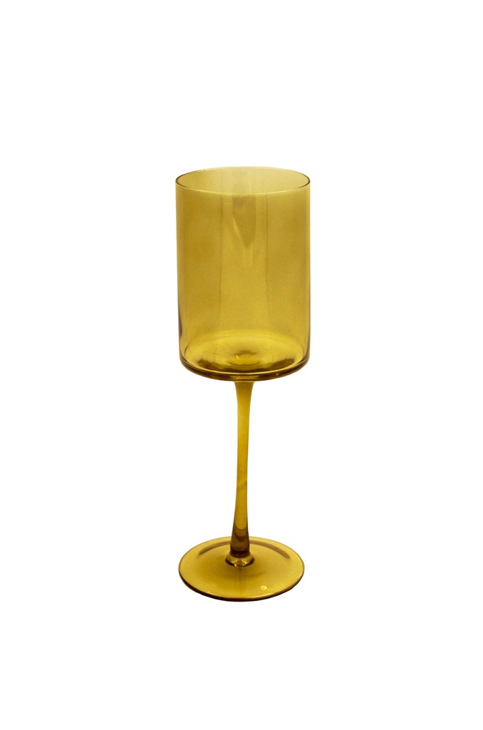 Copa Cilindro Ocre 