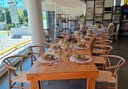 Mesa Curva de Madera