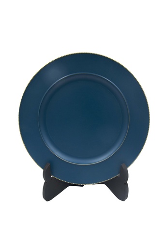 Plato Base Azul
